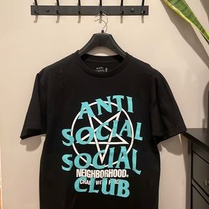 Anti Social Social Club X Neighborhood Collab T-Shirt. Medium